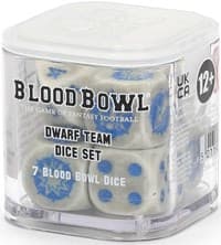 Blood Bowl: Dwarf Team Dice Set (7-Pack) - Warhammer Game Accessories - Warhammer Game Accessories card