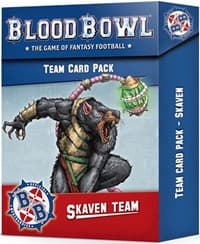 Blood Bowl: Skaven Team Card Pack (200-41) - Warhammer Game Accessories - Warhammer Game Accessories card