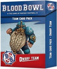 Blood Bowl: Dwarf Team Card Pack (200-45) - Warhammer Game Accessories - Warhammer Game Accessories card