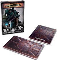 Necromunda: Van Saar Gang Tactics Cards - Warhammer Game Accessories - Warhammer Game Accessories card