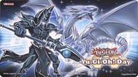Yu-Gi-Oh! Day Game Mat: Dark Magician and Blue-Eyes White Dragon (2017) - Konami Playmats - Playmats card