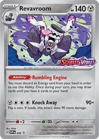 Revavroom - 008 (Prerelease) - SV: Scarlet & Violet Promo Cards - Pokemon card