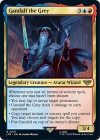 Gandalf the Grey - Universes Beyond: The Lord of the Rings: Tales of Middle-earth - Magic: The Gathering card