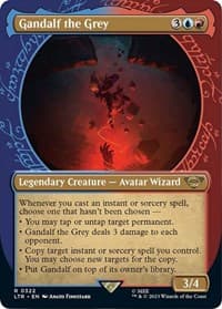 Gandalf the Grey (Showcase) - Universes Beyond: The Lord of the Rings: Tales of Middle-earth - Magic: The Gathering card