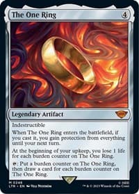 The One Ring - Universes Beyond: The Lord of the Rings: Tales of Middle-earth - Magic: The Gathering card
