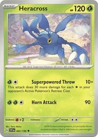 Heracross - SV01: Scarlet & Violet Base Set - Pokemon card
