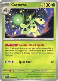 Cacturne - SV01: Scarlet & Violet Base Set - Pokemon card