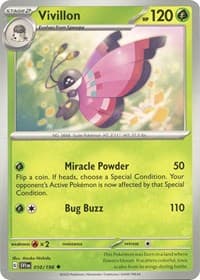 Vivillon - SV01: Scarlet & Violet Base Set - Pokemon card