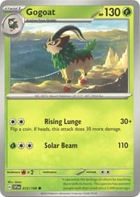 Gogoat - SV01: Scarlet & Violet Base Set - Pokemon card