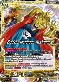Babidi // Babidi, Insidious Reckoning (Silver Foil) - Tournament Promotion Cards - Dragon Ball Super: Masters card