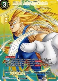 SS3 Vegeta, Terrifying Agent of Destruction (Gold-Stamped) - Tournament Promotion Cards - Dragon Ball Super: Masters card