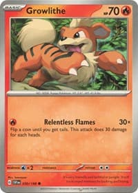 Growlithe - SV01: Scarlet & Violet Base Set - Pokemon card