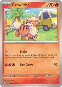 Growlithe - SV01: Scarlet & Violet Base Set - Pokemon card