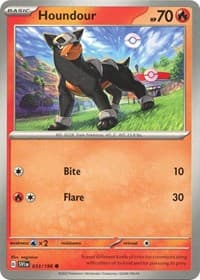 Houndour - SV01: Scarlet & Violet Base Set - Pokemon card