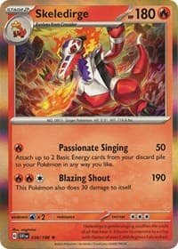 Skeledirge - SV01: Scarlet & Violet Base Set - Pokemon card