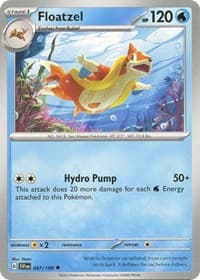 Floatzel - SV01: Scarlet & Violet Base Set - Pokemon card