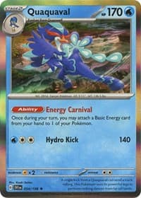Quaquaval - SV01: Scarlet & Violet Base Set - Pokemon card