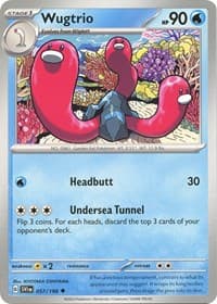 Wugtrio - SV01: Scarlet & Violet Base Set - Pokemon card