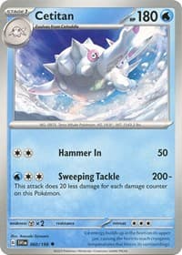 Cetitan - SV01: Scarlet & Violet Base Set - Pokemon card