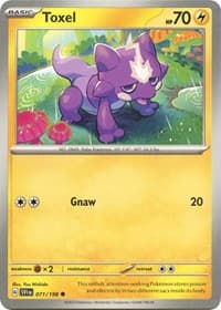 Toxel - SV01: Scarlet & Violet Base Set - Pokemon card