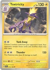 Toxtricity - SV01: Scarlet & Violet Base Set - Pokemon card