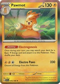 Pawmot - SV01: Scarlet & Violet Base Set - Pokemon card