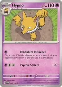 Hypno - SV01: Scarlet & Violet Base Set - Pokemon card