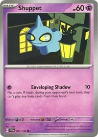 Shuppet - SV01: Scarlet & Violet Base Set - Pokemon card