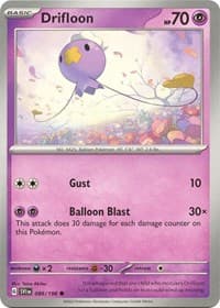 Drifloon - SV01: Scarlet & Violet Base Set - Pokemon card