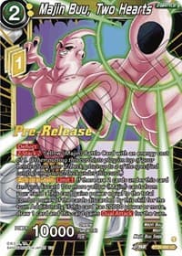 Majin Buu, Two Hearts - Power Absorbed Pre-Release Cards - Dragon Ball Super: Masters card