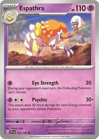 Espathra - SV01: Scarlet & Violet Base Set - Pokemon card
