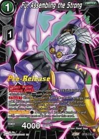 Fu, Assembling the Strong - Power Absorbed Pre-Release Cards - Dragon Ball Super: Masters card