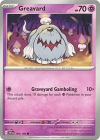 Greavard - SV01: Scarlet & Violet Base Set - Pokemon card