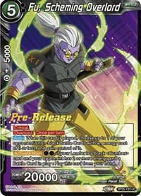 Fu, Scheming Overlord - Power Absorbed Pre-Release Cards - Dragon Ball Super: Masters card