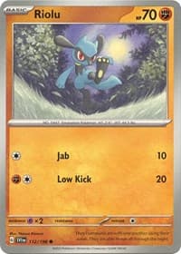 Riolu - SV01: Scarlet & Violet Base Set - Pokemon card