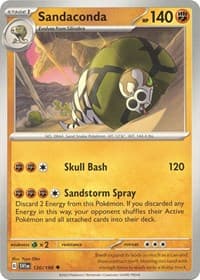 Sandaconda - SV01: Scarlet & Violet Base Set - Pokemon card