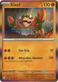 Klawf - SV01: Scarlet & Violet Base Set - Pokemon card