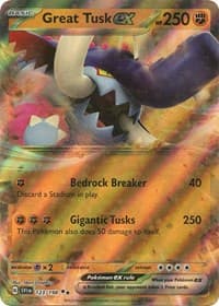Great Tusk ex - SV01: Scarlet & Violet Base Set - Pokemon card