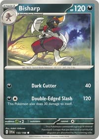 Bisharp - SV01: Scarlet & Violet Base Set - Pokemon card