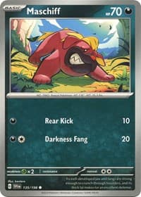 Maschiff - SV01: Scarlet & Violet Base Set - Pokemon card