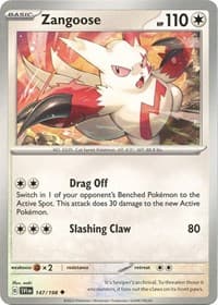 Zangoose - SV01: Scarlet & Violet Base Set - Pokemon card