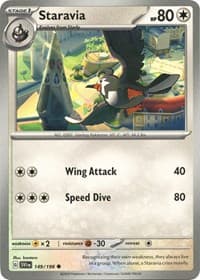 Staravia - SV01: Scarlet & Violet Base Set - Pokemon card
