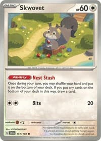 Skwovet - SV01: Scarlet & Violet Base Set - Pokemon card