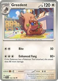 Greedent - SV01: Scarlet & Violet Base Set - Pokemon card