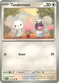 Tandemaus - SV01: Scarlet & Violet Base Set - Pokemon card