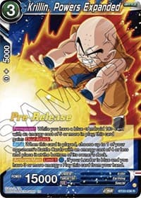 Krillin, Powers Expanded - Power Absorbed Pre-Release Cards - Dragon Ball Super: Masters card