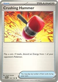 Crushing Hammer - SV01: Scarlet & Violet Base Set - Pokemon card