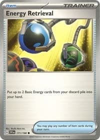 Energy Retrieval - SV01: Scarlet & Violet Base Set - Pokemon card