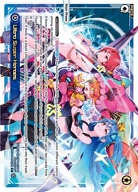 Ultra Super Heroes - Spread Diva - WIXOSS card