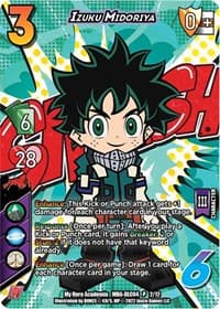 Izuku Midoriya - UniVersus: My Hero Academia: League of Villains DLC Pack - UniVersus card